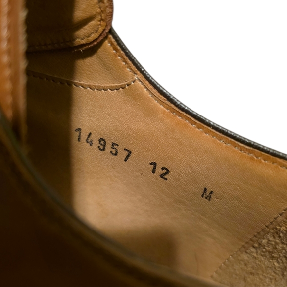 MAGNANNI Men's Marco II Monk Strap Leather Dress Shoes - Size 12 - Picture 8 of 9